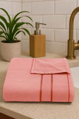 Ultra Soft Peach Bamboo Bath Towel – Kaibee (photo 1 of 4) – KaiBee