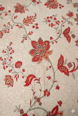 Floral Bedsheet with Ethnic Motifs – mix Kaibee (photo 2 of 3) – KaiBee