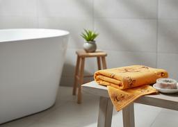 Yellow Cartoon Bee Design Baby Bath Towel – Yellow Kaibee (photo 2 of 3) – KaiBee