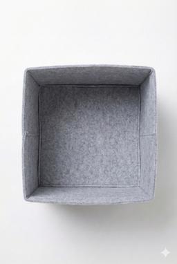 Elephant Print Fabric Laundry Storage Organizer – gray Kaibee (photo 3 of 3) – KaiBee