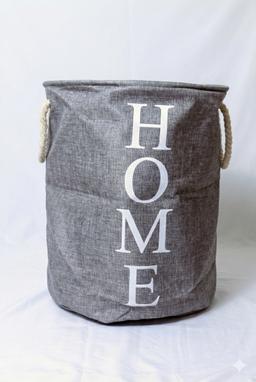 Laundry Bag with Rope Handles – Gray Kaibee (photo 1 of 3) – KaiBee