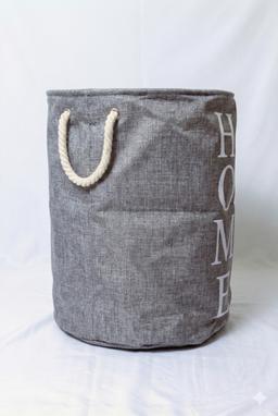 Laundry Bag with Rope Handles – Gray Kaibee (photo 2 of 3) – KaiBee