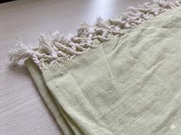 Premium Cotton Shawl Pista Color – Pista Kaibee (photo 3 of 3) – KaiBee