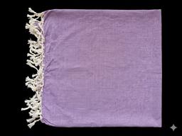 Premium Cotton Shawl Lavender Color – Lavender Kaibee (photo 3 of 3) – KaiBee